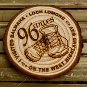 West Highland Way / Balmaha wooden fridge magnet