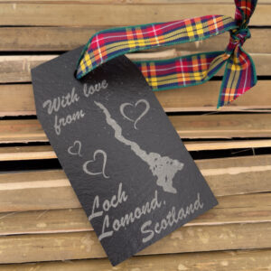 Slate gift tag/label/hanger